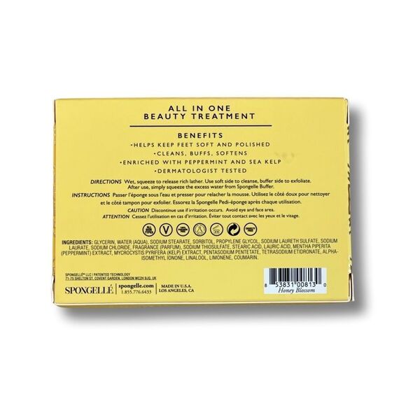 Spongelle Pedi-Buffer - Honey Blossom - Picture 5 of 5